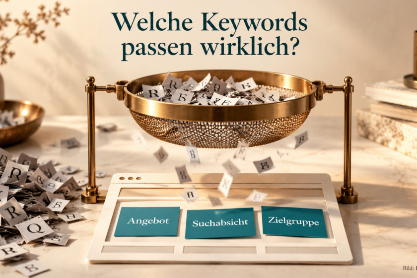 Keyword-Recherche für Website-Texte